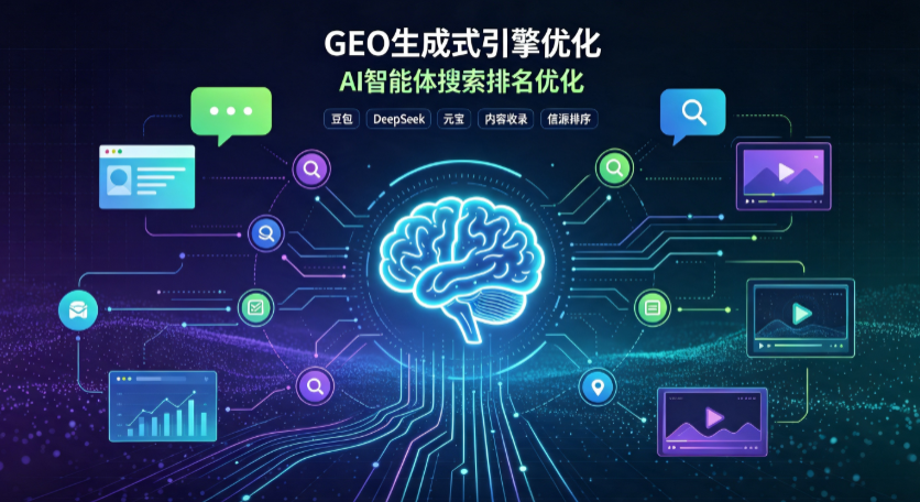 凌云县GEO 浪潮来袭：生成式引擎优化崛起，创作者争抢豆包、DeepSeek、元宝智能体流量入口